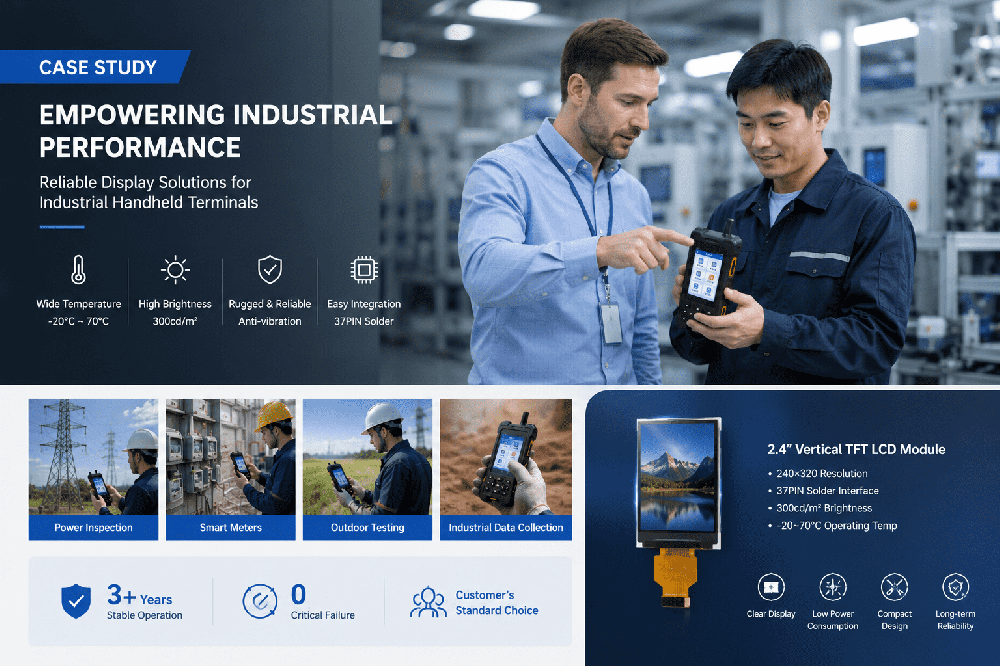 Industrial Data Collection & Outdoor Inspection Display Solution